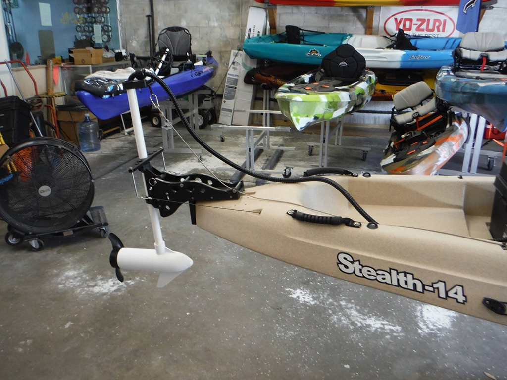 Stealth 14 with Saltwater motor